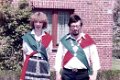 Schuetzen-1983-0528.jpg  Bürgervogelschießen  König Thorben Hansen und Königin Heidi Thomsen