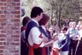 Schuetzen-1981-0489.jpg  Bürgervogelschießen  König Thorben Hansen,  Königin Heidi Thomsen