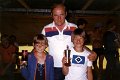 BosselnGH 1983 0241.jpg  Bosseln zwischen Hemmerdeich und Altendeich, Süderdeich am Eiderdeich Hemmerdeich  Susi Carstens 75,5 m, 30,5 Punkte 1 - 14 Jahre  Arne Arnstowski 90,5 m, 40,5 Punkte 10 Jahre  1. Vorsitzender Hans Peter Thomsen