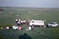 BosselnGH 1984 0282.jpg  Hermann Möller Pokalbosseln  am Deich in Altendeich   Die Männer haben 1 Schott und 22m gewonnen