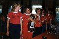 BosselnNF 1983 0325.jpg  Bosseln der Frauen am Robbenberg  Der Manns und Fruns Bosselverein Simonsberg gewann de A Pokal der Husumer Nachrichten  mit 25.85 m Vorsprung. Vereinschefin Arine Jensen, Mitte.